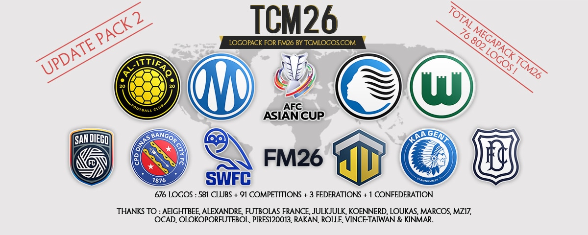 TCM26 TCM26 Logo Megapack
